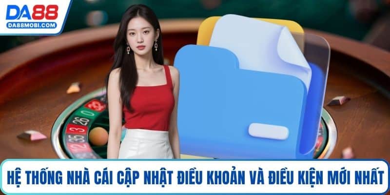 Hệ thống nhà cái cập nhật điều khoản và điều kiện mới nhất